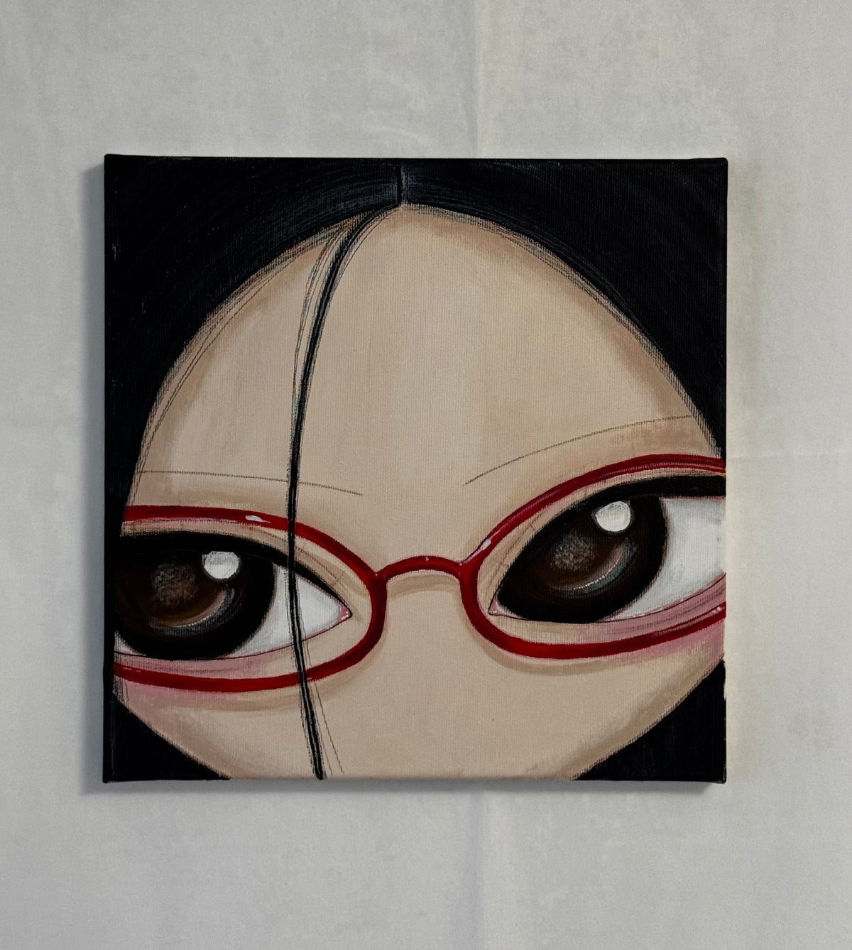 QUICK GLANCE - Original Painting 30x30cm